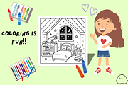 Kawaii Corners Coloring page –31 PNG, an Object Illustration by Smillyy Threads (Thumbnail 5 of 9)