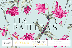 Lis, Vibrant Graphic Floral Print!