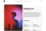 Creative Agency and Portfolio Theme, a WordPress Template by Design Spade (Thumbnail 2 of 9)