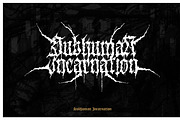 XXII Lvcifervm, a Blackletter Font by Doubletwo Studios (Thumbnail 11 of 13)