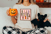 Halloween Witch Broom Hand-Drawn Fra, an Illustration by CreationArt (Thumbnail 4 of 5)