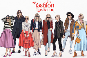Fashion VECTOR illustrations