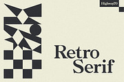 Highway 70 - Retro Serif, a Serif Font by Lateral Design (Thumbnail 2 of 15)