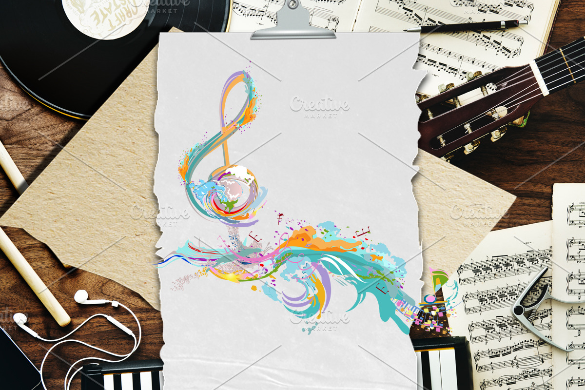 Set of 8 musical illustrations!, a Decorative Illustration by Laifalight (Photo 4 of 10)