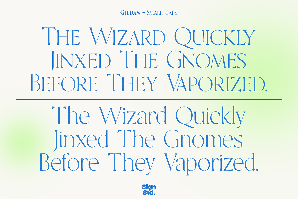 Gildan - Extra Light with Italic, a Serif Font by Sign Studio (Photo 2 of 10)