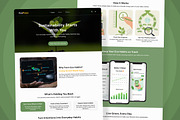EcoPulse - Eco Habit Tracker Landing, an App Template by twinstd (Thumbnail 3 of 5)