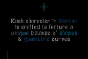 Mortar Display Font, a Font by Crafted by AKD (Thumbnail 2 of 8)