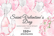 Saint Valentine's Day clipart, a Seasonal Illustration by Eves_Aquadreams (Thumbnail 1 of 15)