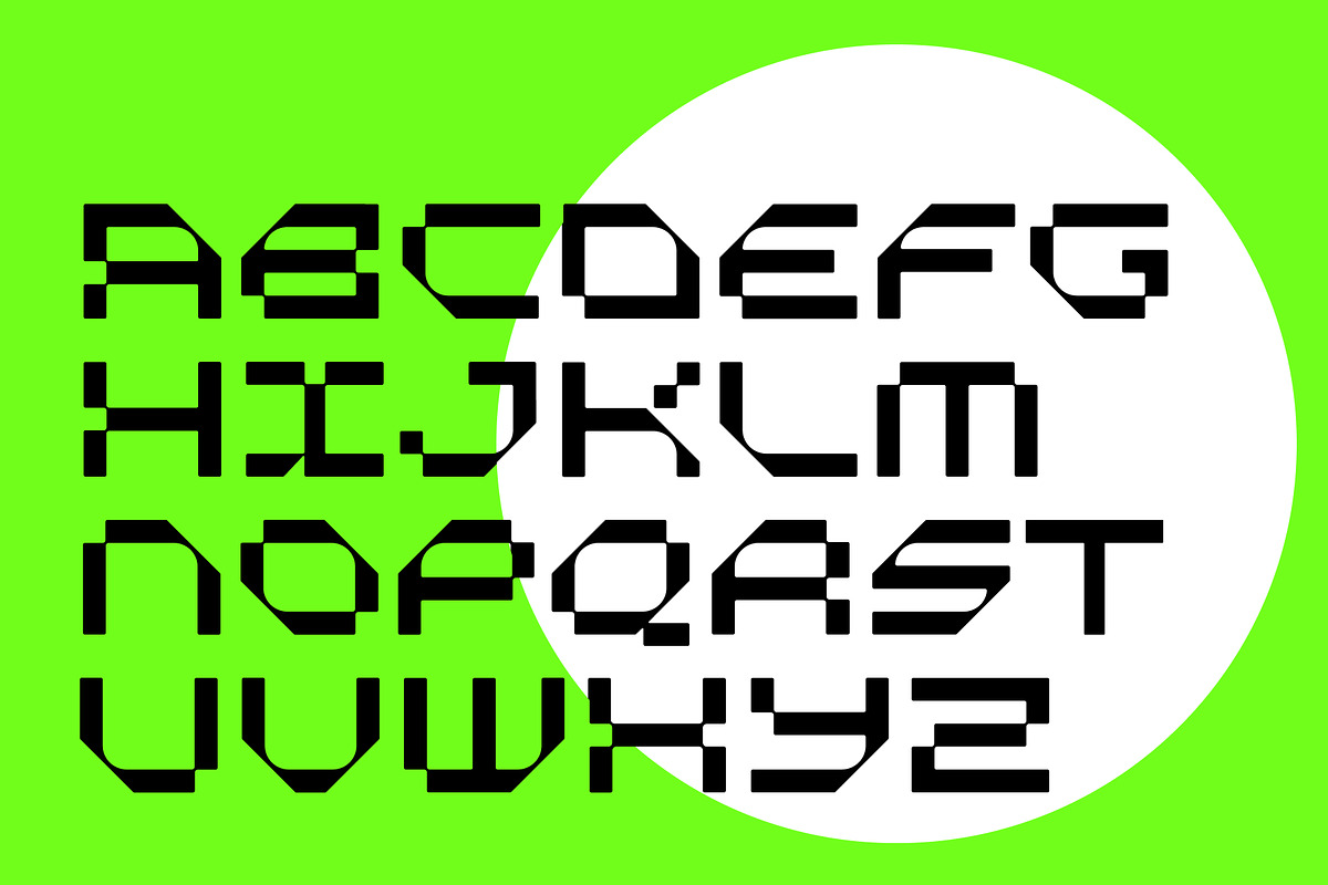 Metis Mono | Space Modern Font, a Font by Glyph44 (Photo 5 of 13)