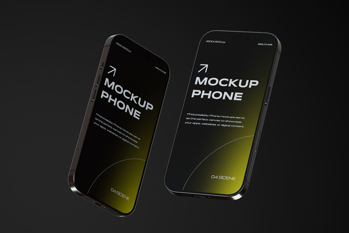 iPhone 16 Pro Mockup, a Device Mockup by Pixel_Vision_Store (Photo 2 of 5)
