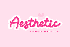 Aesthetic Font