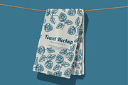 Towel Mockup, a Household Mockup by Permadi Creative (Thumbnail 2 of 4)