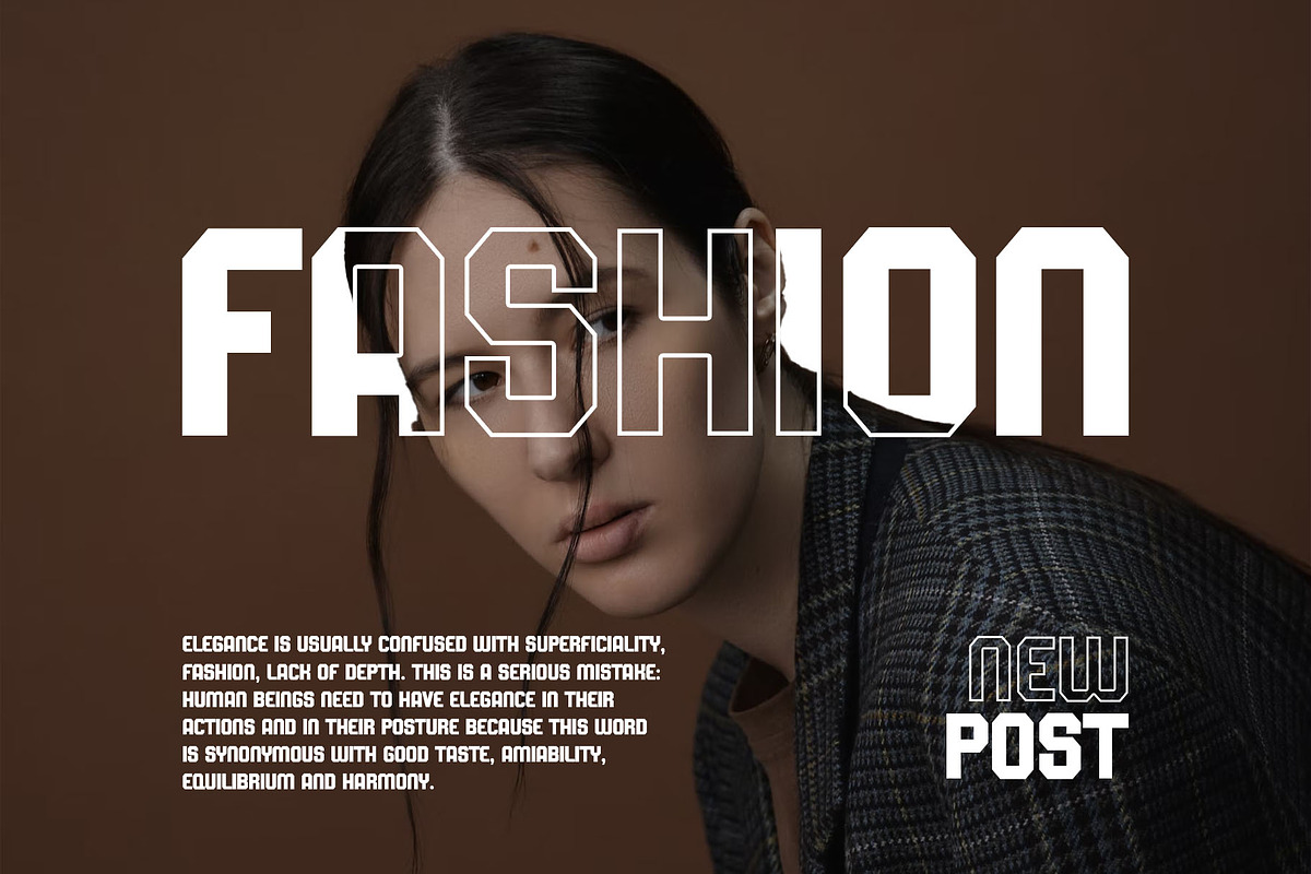 Broken Condensed Sans Serif Font, a Sans Serif Font by Graphicxell (Photo 5 of 6)