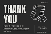 Card Template Thank You, a Graphic by Dheny Designer (Thumbnail 5 of 10)