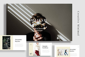 Majjah Fashion Lookbook Powerpoint