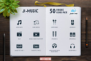 Glyph Icons Music Set, a Solid Icon by Jumbo Icons (Thumbnail 3 of 9)