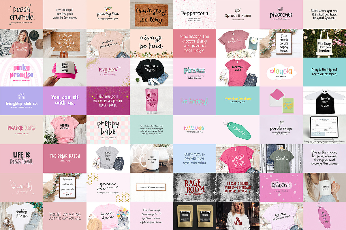 Handlettered Font Bundle, Volume 2, a Handwritten Font by Beck McCormick (Photo 10 of 15)