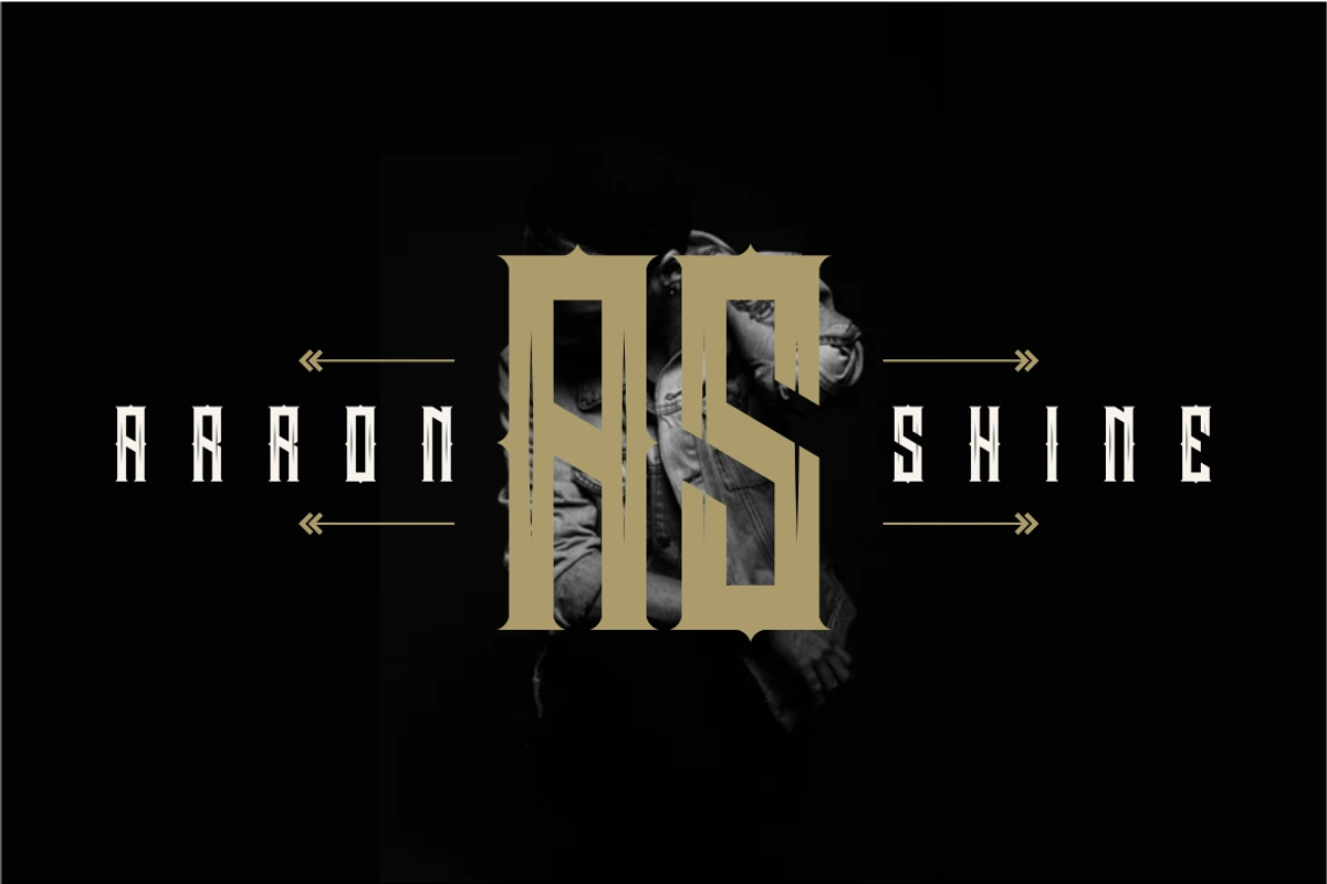 Darkrise Typeface preview 2