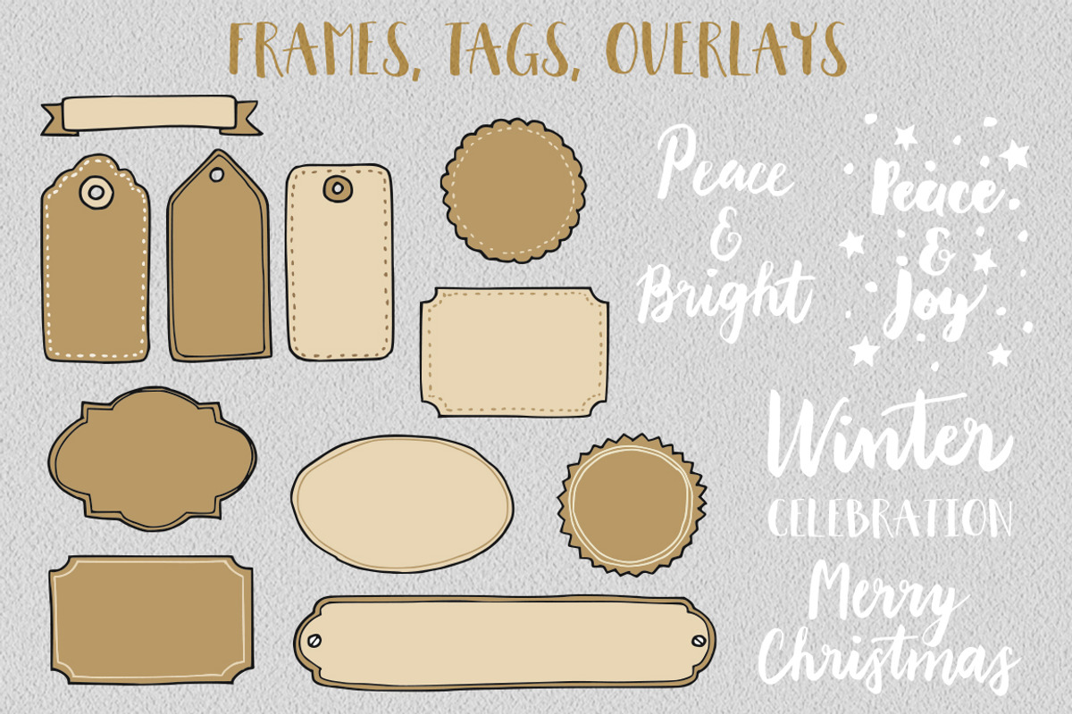 150+ Nordic Christmas set, a Decorative Illustration by Tabita's shop (Photo 8 of 8)