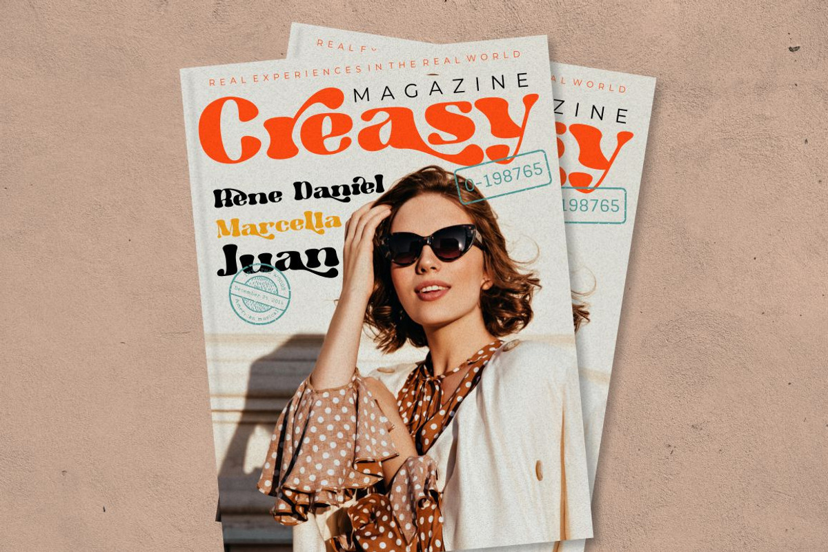 Hippie Vintage - Vintage Sans Font, a Sans Serif Font by PutraCetol Studio (Photo 5 of 11)