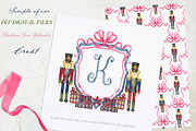 Nutcracker Bear Christmas Crest, a Decorative Illustration by LABFcreations (Thumbnail 3 of 4)