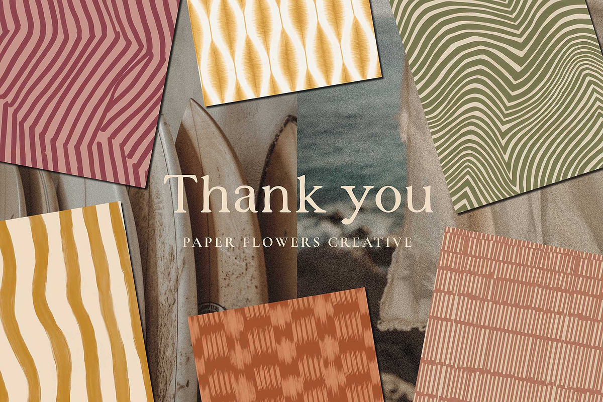 Organic Summer Boho Backgrounds, a Graphic by Paper Flowers Studio (Photo 10 of 10)