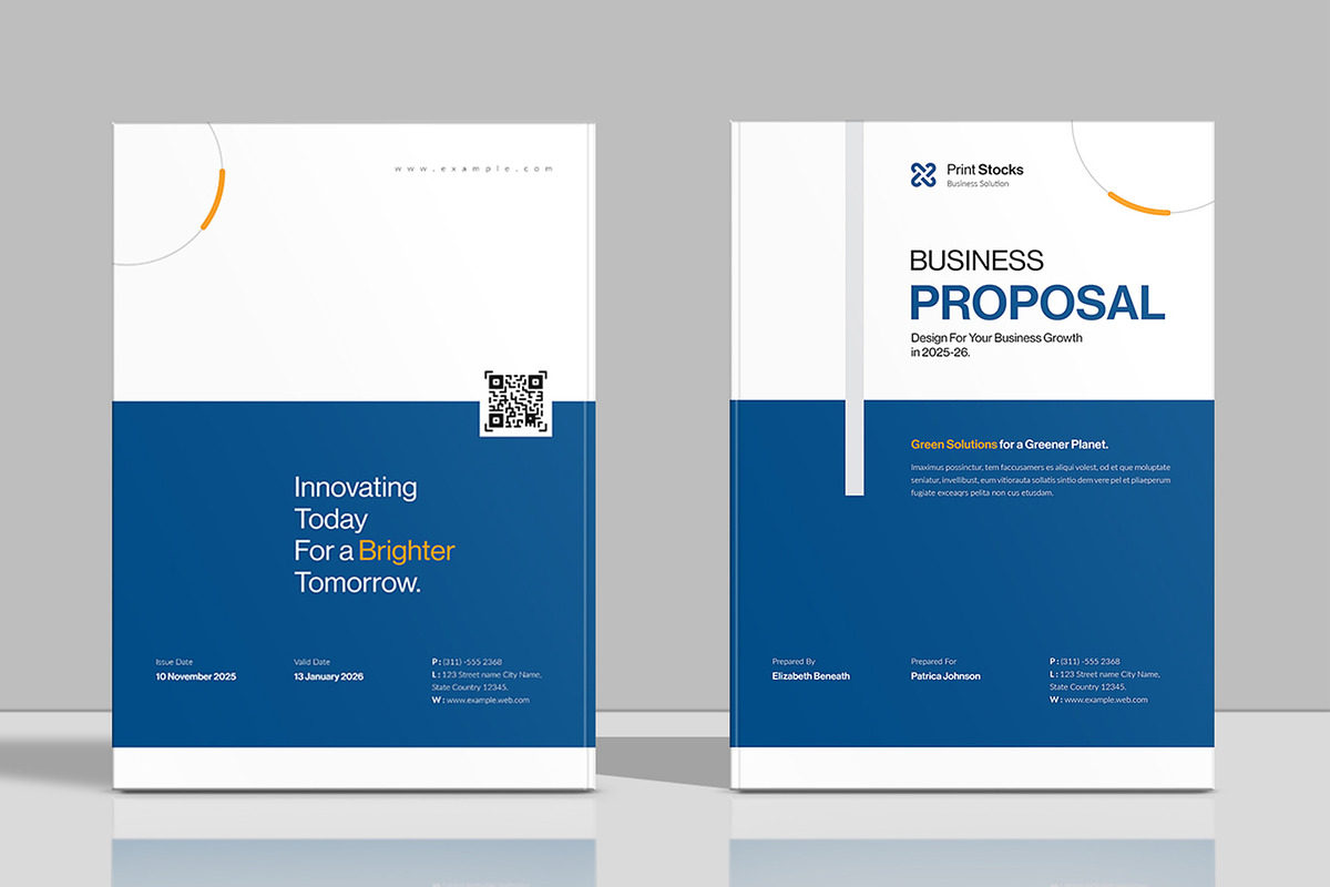 Project Proposal Template, a Brochure Template by Spark_Creative (Photo 13 of 16)