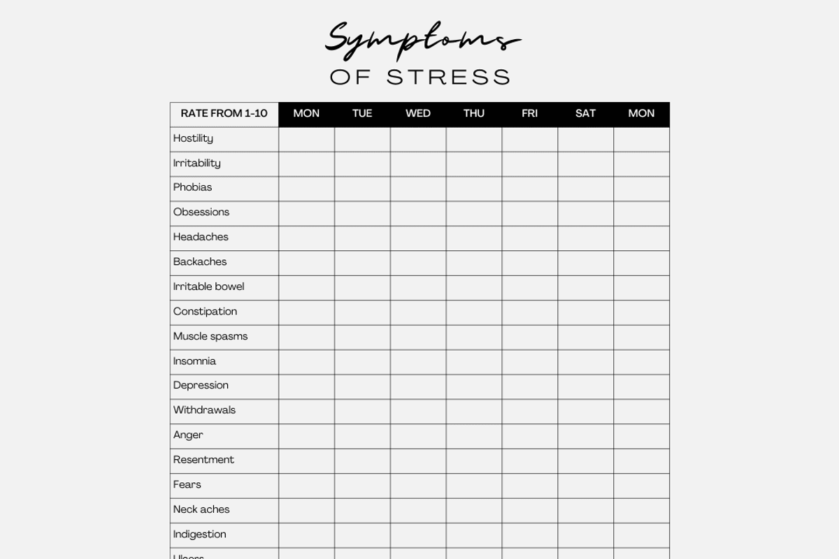 PTSD Healing Therapy Planner, a Print Template by Brand Your Biz Co. (Photo 7 of 9)