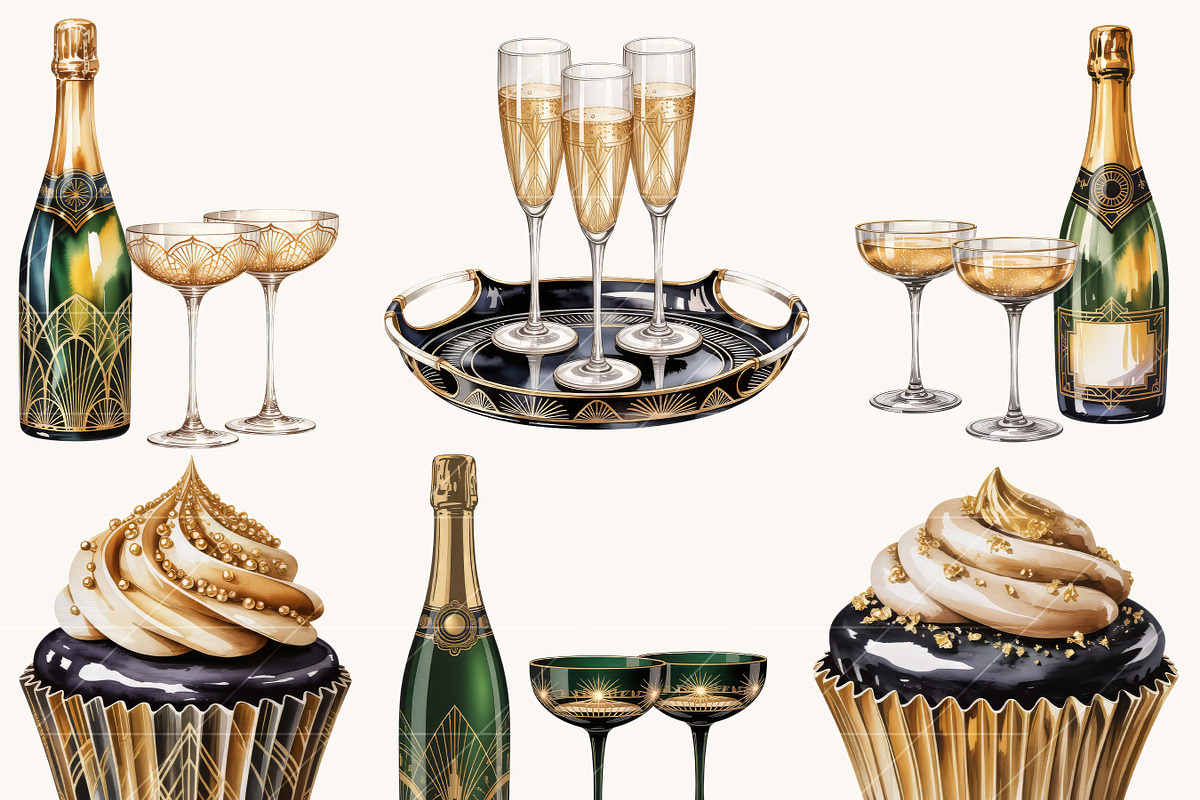 Masquerade Party Clipart Bundle, a Person Illustration by BusyDaydesign (Photo 5 of 9)
