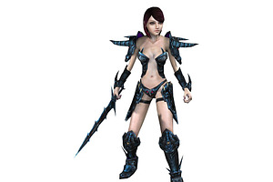 3DFoin - Female Warrior