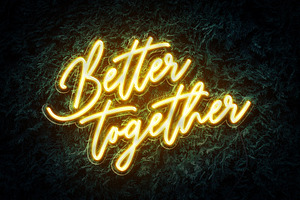 Botanical Neon Garden Text Effect, a Layer Style Add-On by Andrew Skoch Design