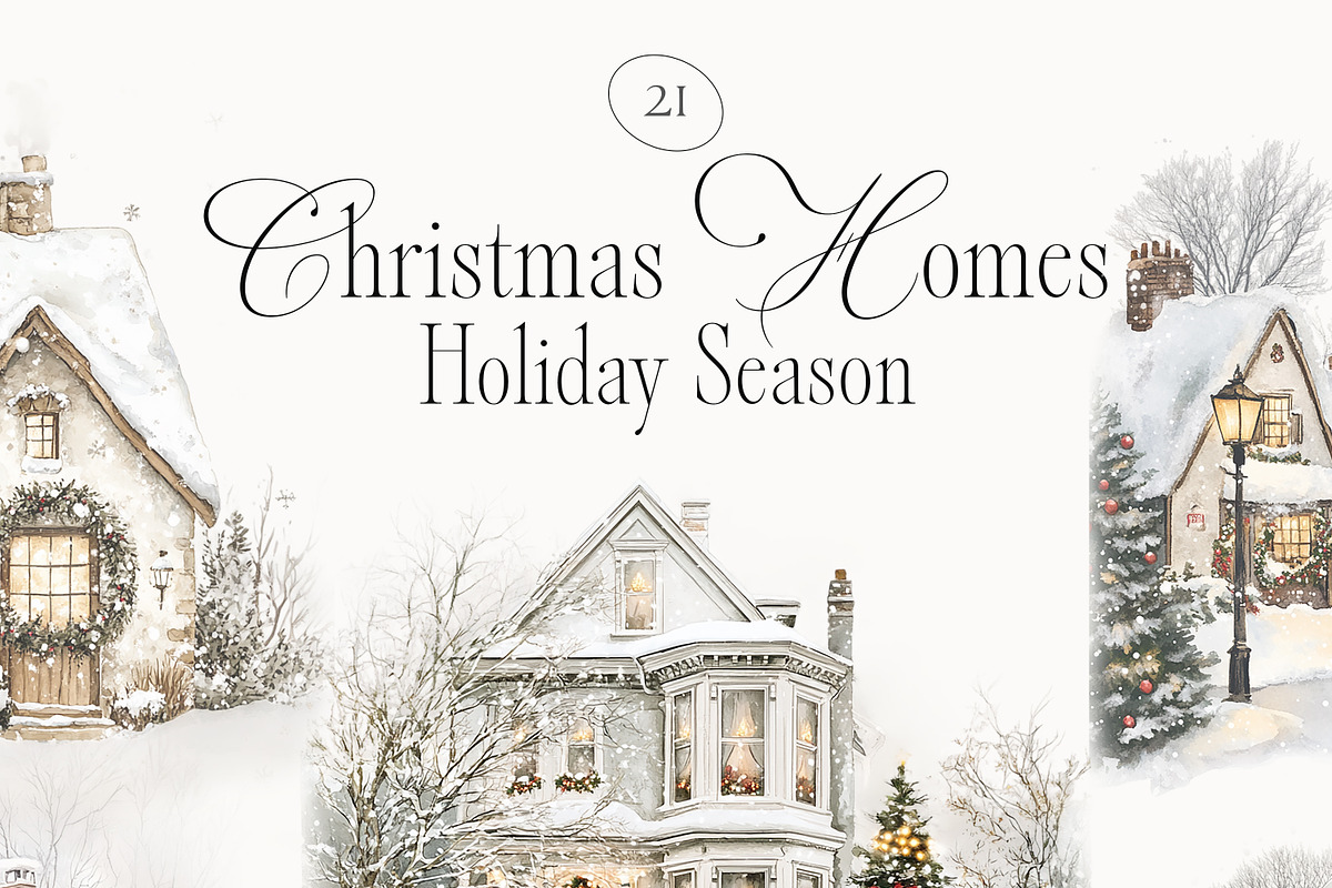 New! Winter Christmas Edition, a Seasonal Illustration by Isabelle Salem (Photo 29 of 227)
