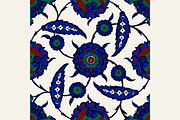 Vector Iznik Collection, a Decorative Illustration by StabuLaRasa illustration (Thumbnail 7 of 7)