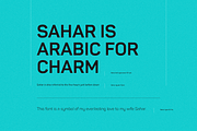 Sahar - 18 Fonts Typeface, a Sans Serif Font by Lella7 (Thumbnail 2 of 29)