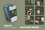 Haytami - Instagram, a Social Media Template by Bokuto (Thumbnail 1 of 3)
