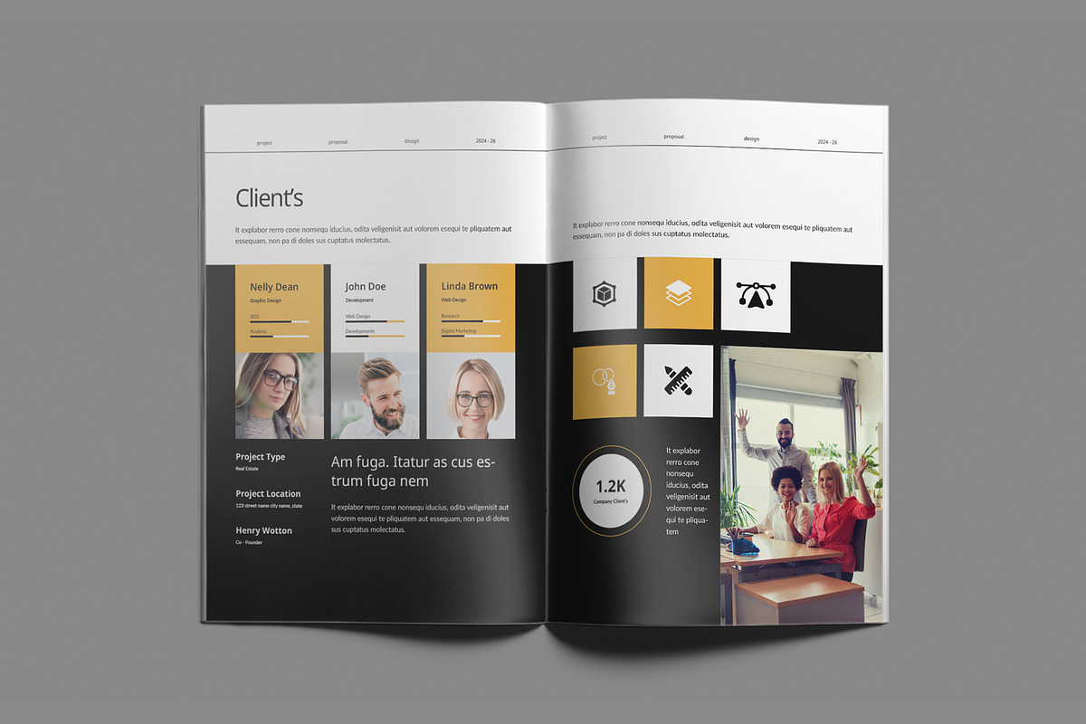 Project Proposal Brochure Template preview 8