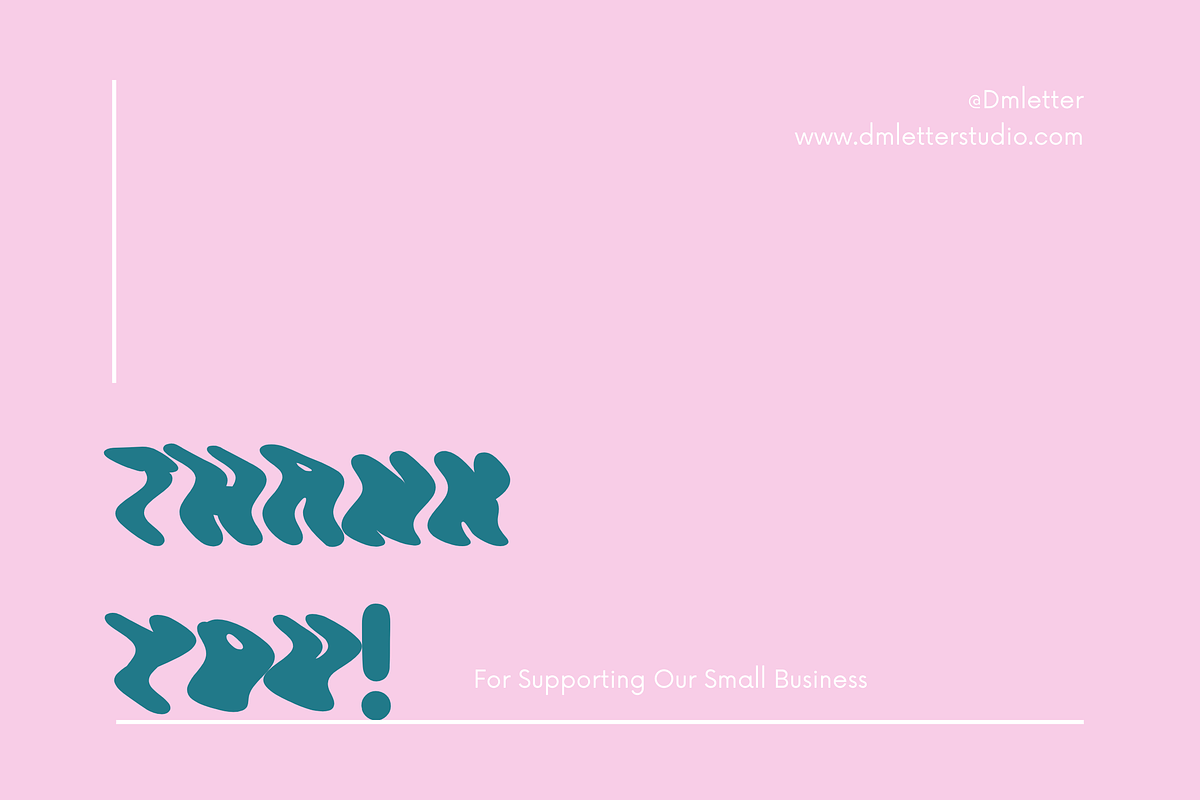 Wavy retro Font, a Handwritten Font by Dm Studio (Photo 8 of 8)