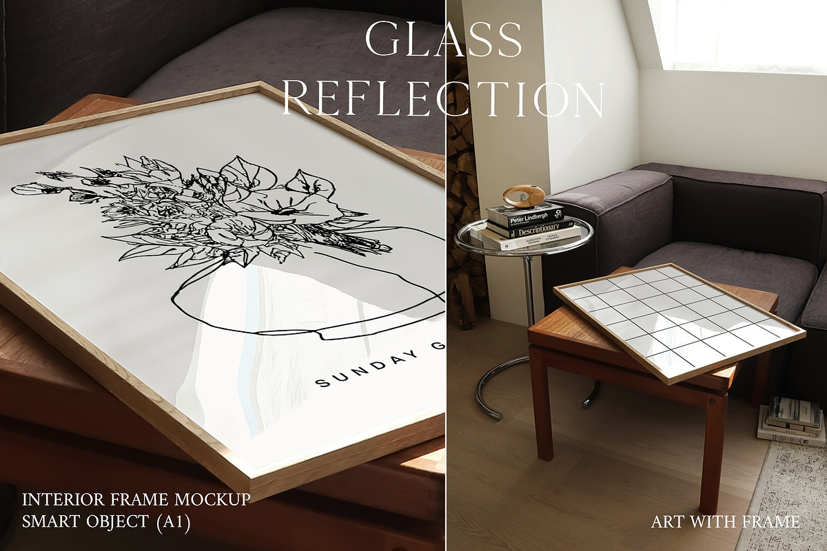 Scandinavian Living Room Mockup, a Product Mockup by ArtwithFrame (Photo 11 of 16)