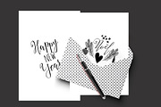 Christmas Clip-Art & Lettering Set, a Decorative Illustration by 5August Art (Thumbnail 8 of 10)