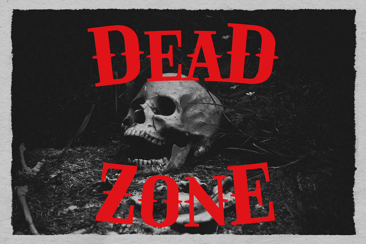 Deadtoast - Deadly Halloween Font, a Serif Font by Drizy (Photo 3 of 10)