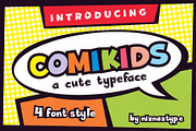 Comikids - A Comic Font, a Font by nIznaztype (Thumbnail 1 of 6)