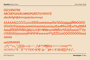 Sanshiro - Sans Serif Family, a Sans Serif Font by Kereatype (Thumbnail 12 of 12)