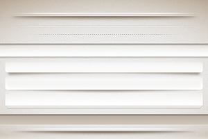 horizontal rule lines