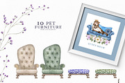 Pet Illustrations Patterns & Borders, a Graphic by Pretty Little Lines (Thumbnail 23 of 29)