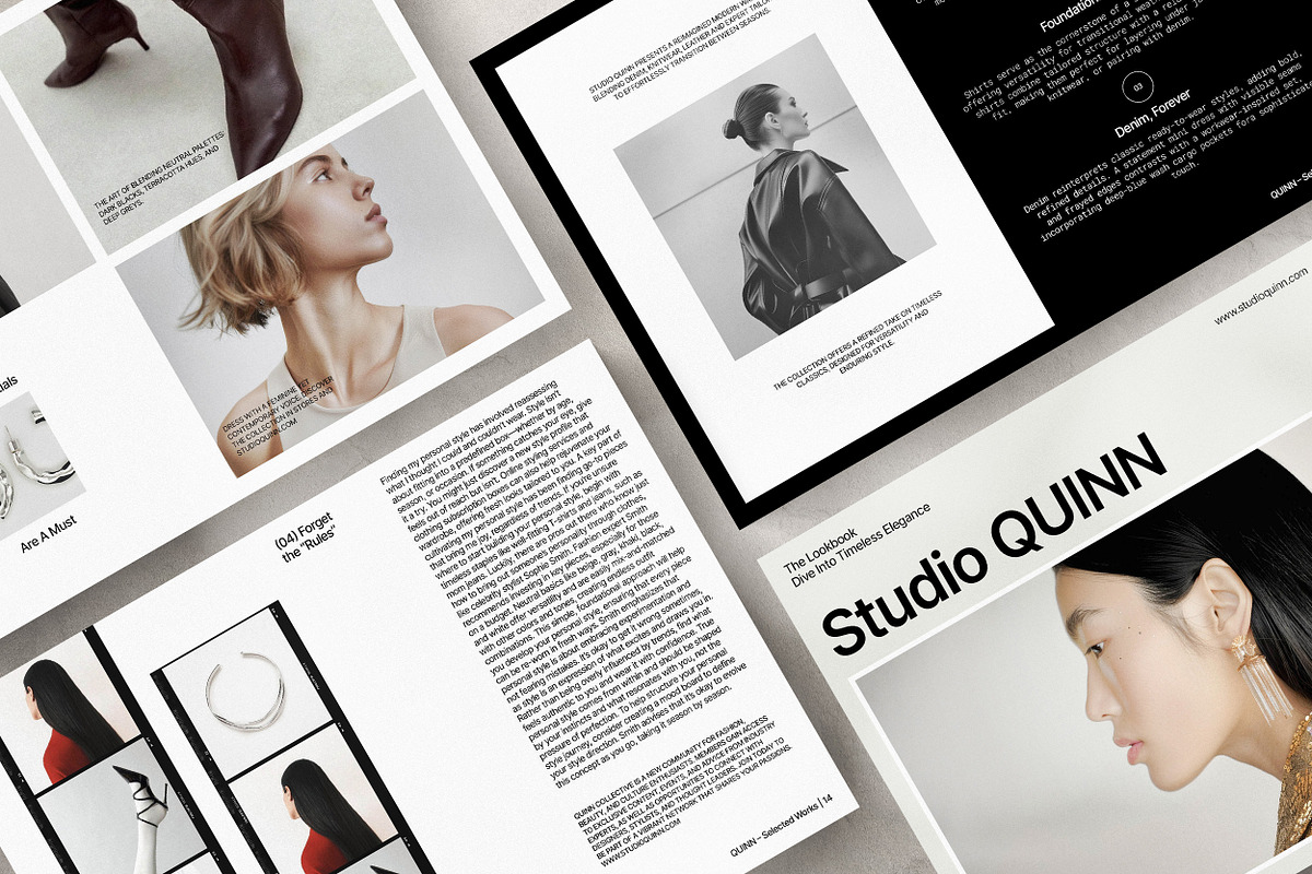 QUINN / Landscape Portfolio Template, a Brochure Template by Studio Dara (Photo 13 of 20)