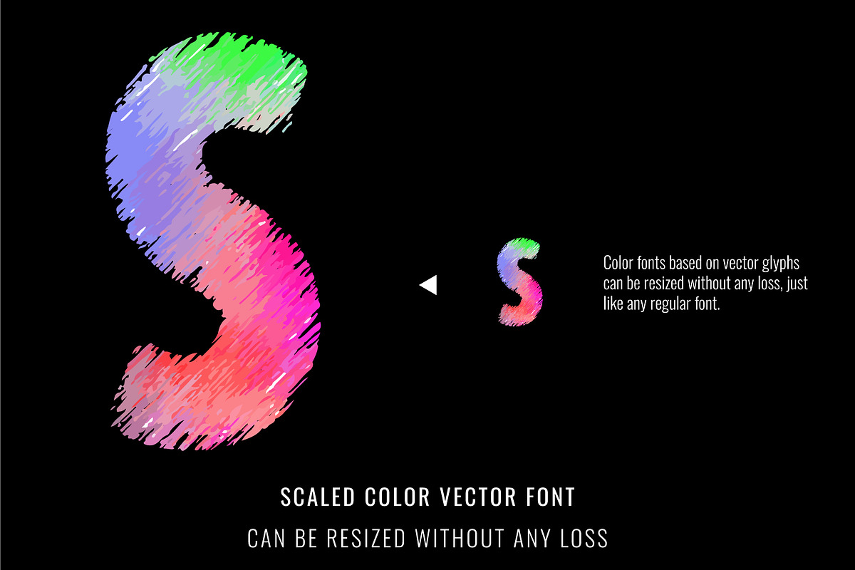 Watercolor Splash Font, a Font by Font Craft Studio (Photo 4 of 4)