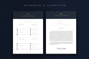 3 Pages Elegant Resume/CV Template M, a Resume Template by Showy68 Template (Thumbnail 3 of 5)