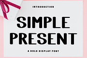 Simple Present, a Script Font by FreshTypeINK (Thumbnail 1 of 8)