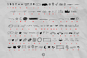 Corethan Font | 4 Fonts + Dingbats, a Handwritten Font by Jadatype.id (Thumbnail 3 of 12)