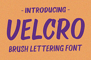 VT VELCRO - Brush Font, a Sans Serif Font by ViactionType (Thumbnail 2 of 11)